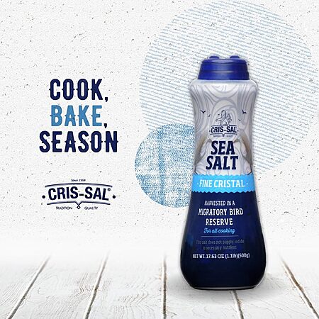 17.63-Oz Cris-Sal Gourmet Fine Cristal Sea Salt (Natural Grain)