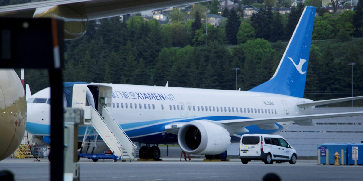 Boeing Plane Lands in China in a Sign That the Tariff War Is Easing