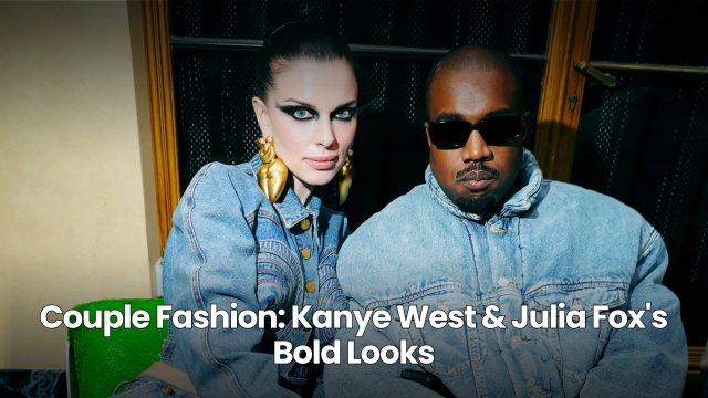 Kanye West & Julia Fox’s Bold Looks