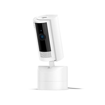 Ring Pan-Tilt Indoor Security Cam w/ 360° Horizontal Pan Coverage